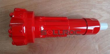 Water Well DTH Drilling Tool DHD360 8 Spline Carburied Steel Material สีแดง 6 &amp;#39;&amp;#39; DTH บิต
