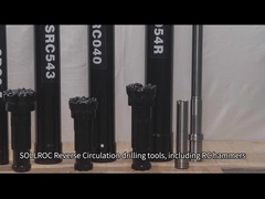 ความดันอากาศสูง RC Hammer ความน่าเชื่อถือที่โดดเด่น ทนทานการสวมใส่สําหรับการเจาะหมุนเวียนกลับ