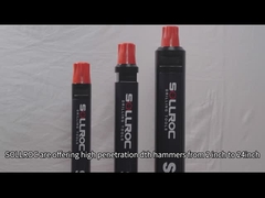 สีดำลงค้อนหลุม DHD สำหรับการขุดและการก่อสร้าง