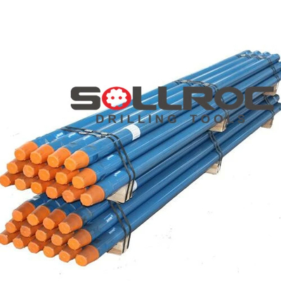 API Thread DTH Drill Pipe With Optional Wrench Flats สําหรับการเจาะบ่อน้ํา
