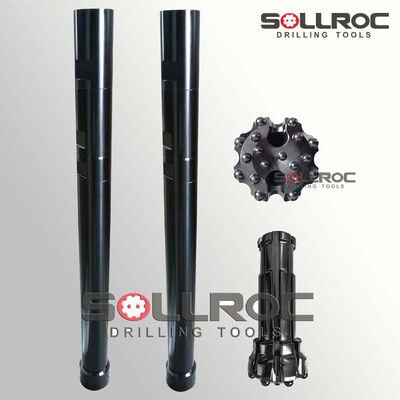 ค้อนแบบ Reverse Circulation รุ่น RE542 พร้อมเส้นผ่านศูนย์กลางภายนอก 109.5 มม. และแรงดันใช้งาน 1.5Mpa-3.5Mpa สำหรับการเจาะแบบ DTH