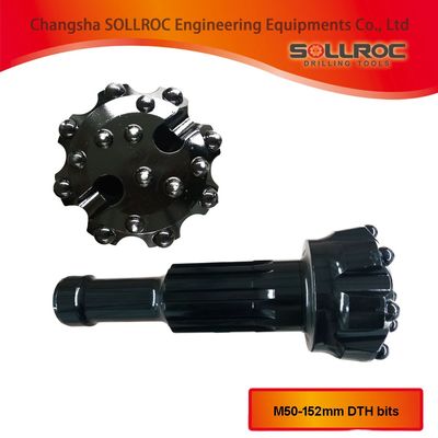 M30 M40 M50 M60 M80 Shank DTH Drill Bits 3.5 - 12 Inch Carburized Steel Down The Hole Drill Bits