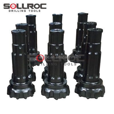 Sollroc 5'-150mm Carburized Steel DTH Drill Bit สําหรับเจาะบ่อน้ําและเหมืองแร่