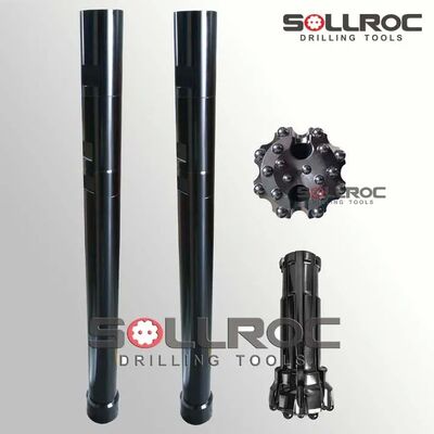 ค้อนแบบ Reverse Circulation รุ่น RE542 พร้อมเส้นผ่านศูนย์กลางภายนอก 109.5 มม. และแรงดันใช้งาน 1.5Mpa-3.5Mpa สำหรับการเจาะแบบ DTH