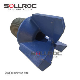 สแตนเลสเหล็กสแตนเลสสีดํา Chevron Bit Forged สําหรับการทํางานที่คงที่และความทนทาน