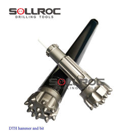 4'' Shank QL40 DTH ดอกสว่านพร้อมเหล็กพิเศษสำหรับการขุดใต้ดิน