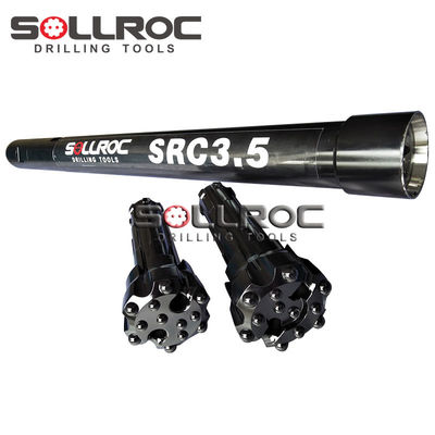 สีดํา Remet Thread RC Drill Hammer ระดับรู 98-115 มม สําหรับการสํารวจภูมิวิทยา