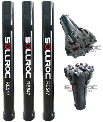 อัตราการเจาะเข้าไปสูง RC Hammer Remet Thread ทนทานการใช้งานที่ดีสําหรับการสร้างหินหิน