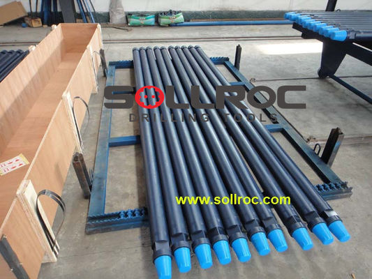 โครงการก่อสร้างทั่วโลก DTH Rod With 6.3mm Wall Thickness สําหรับการเจาะ